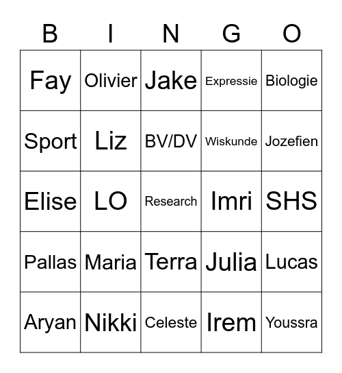 2mh1 Bingo Card