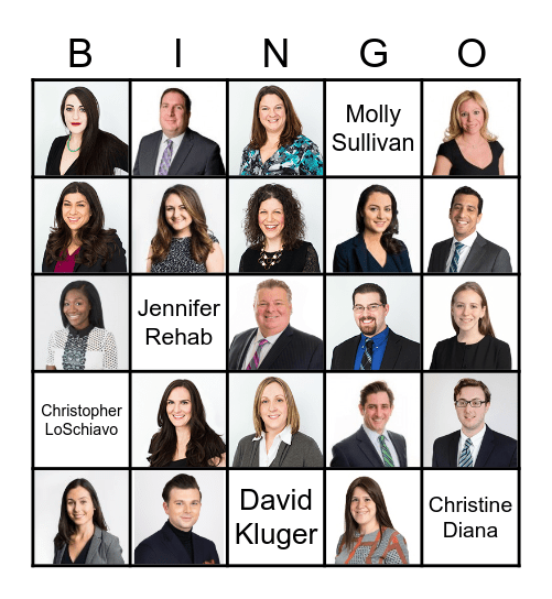 Jones Jones Bingo Card