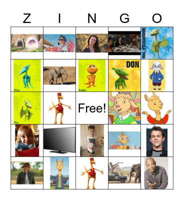 ZINGO! - 2 Bingo Card
