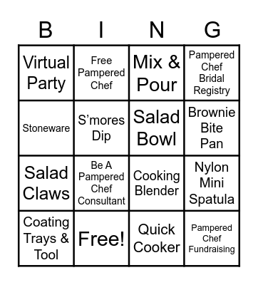 BINGO NIGHT Bingo Card