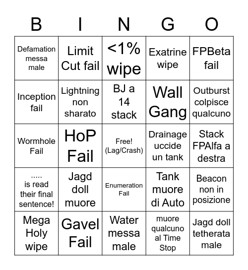 TEA EDITION Bingo Card