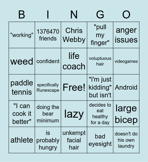 WILLEN Bingo Card