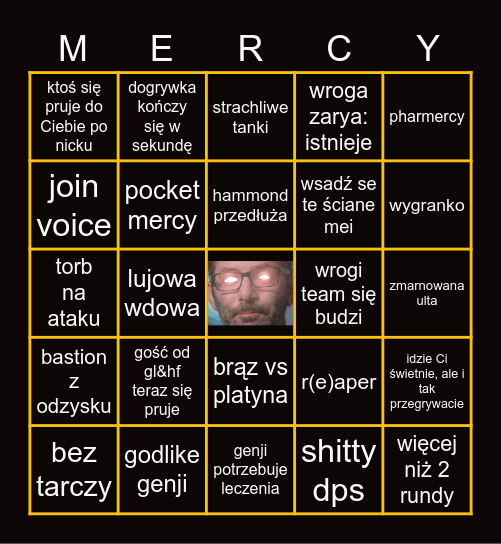 Overwatch Bingo Card