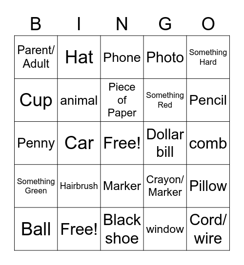 Bingo @ Home Bingo Card