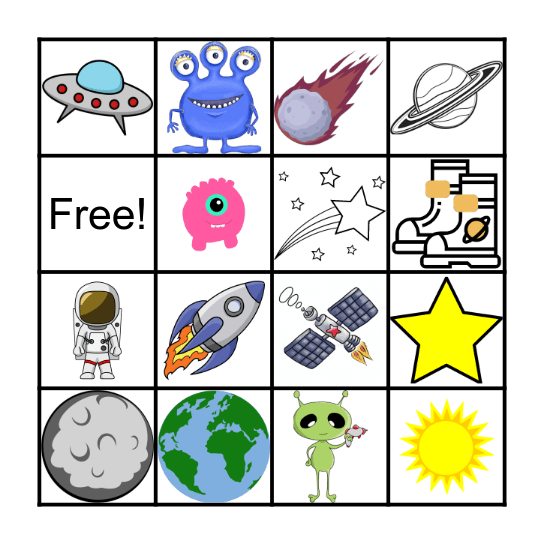 free space bingo clipart