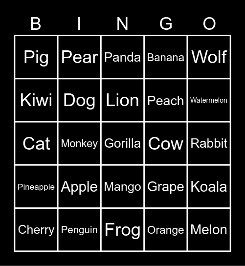 OurHome_RP Bingo Card