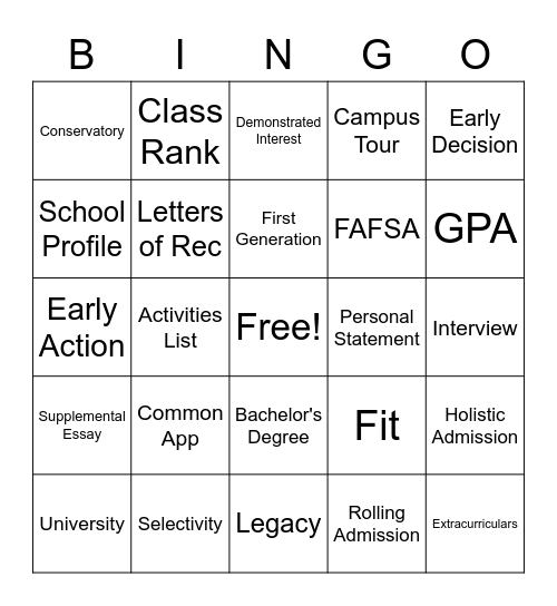Small Group 11 Rules! Bingo Card