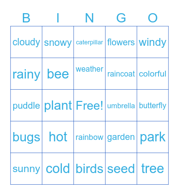Let's Review May and June! Bingo Card