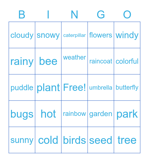 Let's Review May and June! Bingo Card