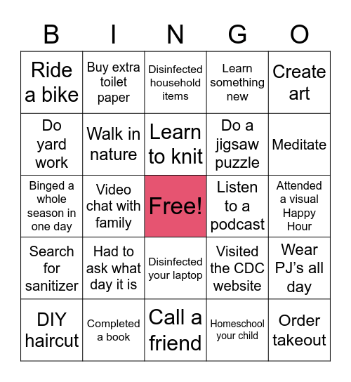 Aye-Plus-Plus Bingo Card