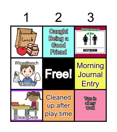 Sara S. Bingo Card
