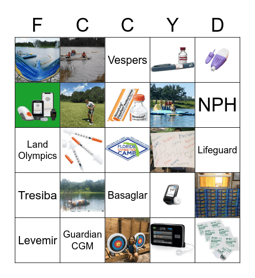 FDC Virtual Bingo Card