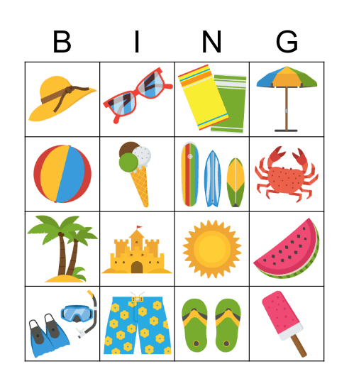 Breakfast Bingo Card
