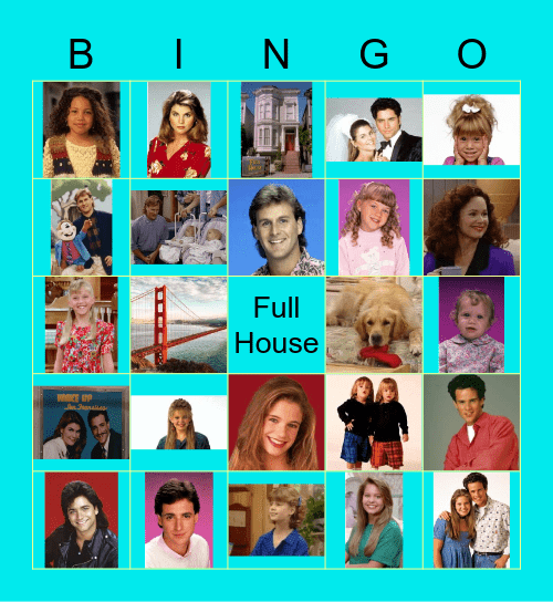 Full House Bingo Card