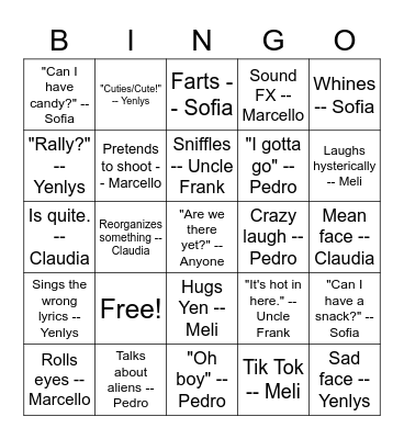 If you don't know, know you know. Bingo Card