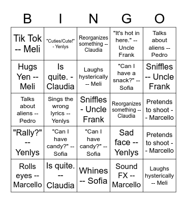 If you don't know, know you know. Bingo Card