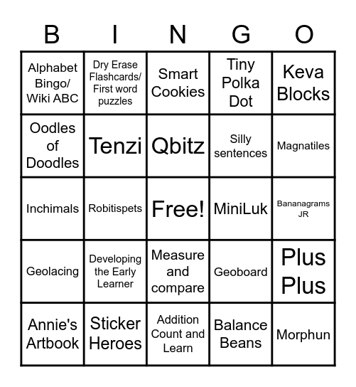 Sydney Bingo Card