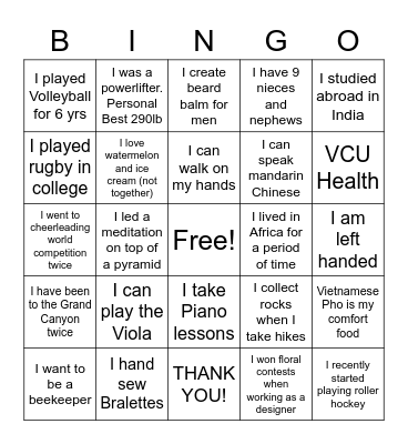 TECH BINGO Card