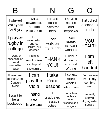 TECH BINGO Card
