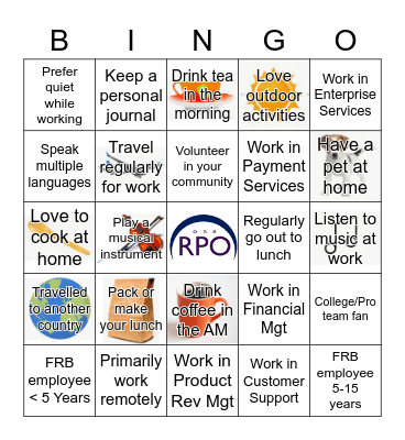 From Many, OneRPO Bingo Card