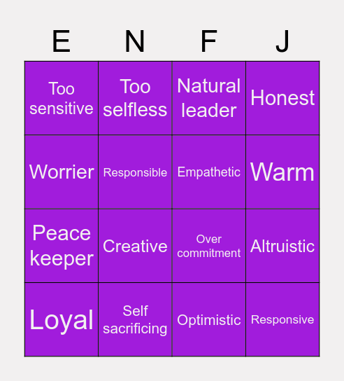 By vicks Bingo Card