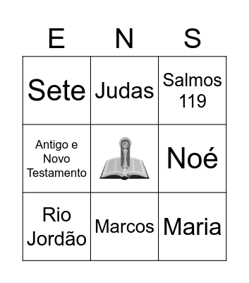 Portuguese Bible Bingo Card