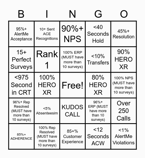 Bingo With The Homies Bingo Card