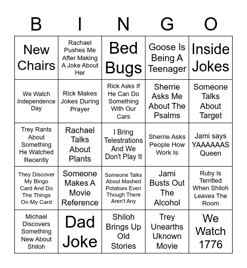 FULTON BINGO Card