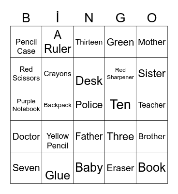 EYMEN Bingo Card