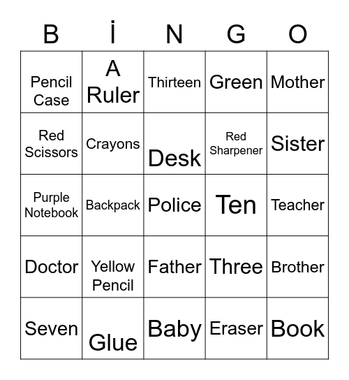 KARYA Bingo Card