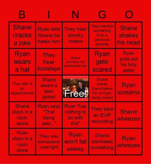 Buzzfeed Unsolved Bingo Card