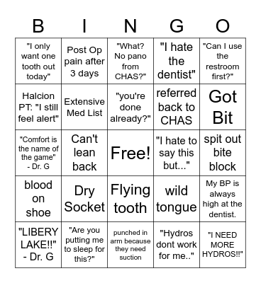 OS BINGO! Bingo Card