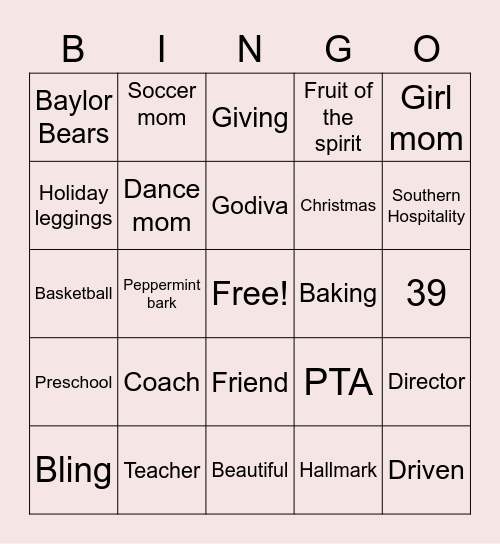 Mindy's Birthday! Bingo Card