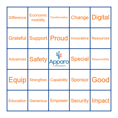 Apparo ConnectivIT Ball Bingo Card