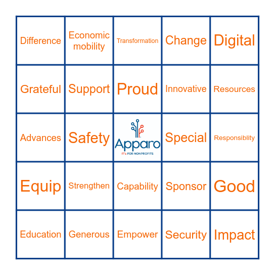 Apparo ConnectivIT Ball Bingo Card