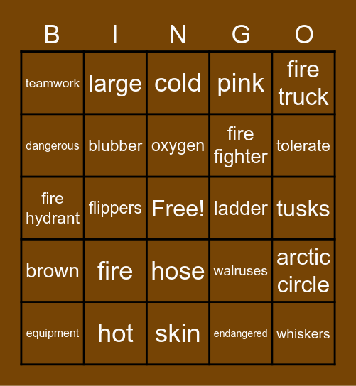 Reading Vocabulary- Group 3 Bingo Card