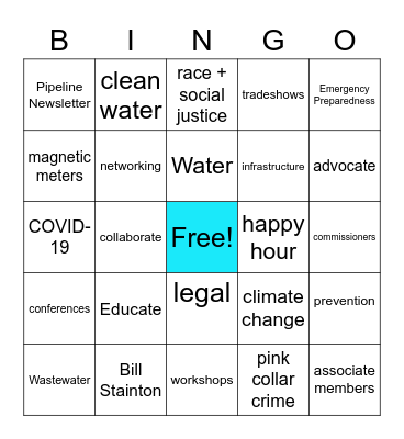 WASWD Bingo Card