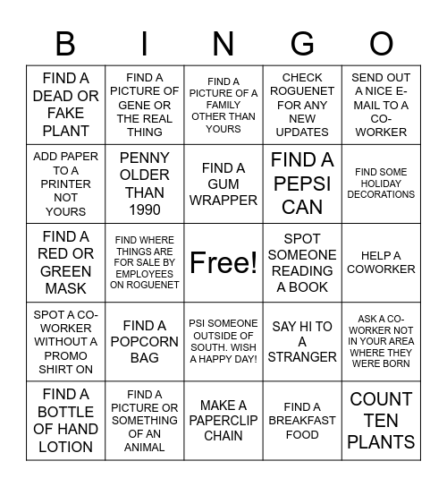 Lending Bingo Card