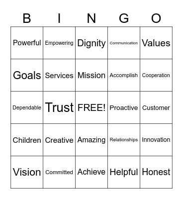 COMING TOGETHER!! Bingo Card