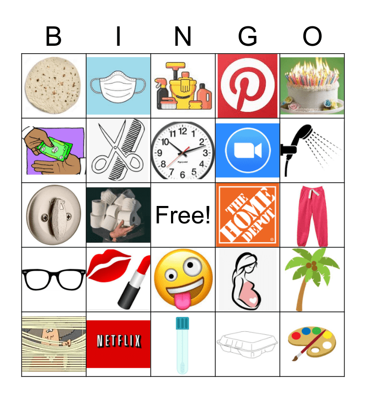Coronavirus Bingo! Bingo Card