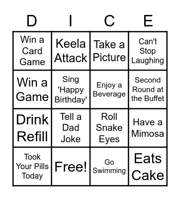 HAPPY BIRTHDAY! Bingo Card