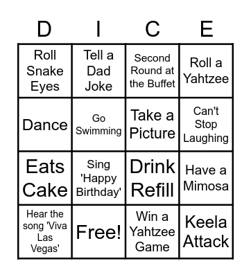 HAPPY BIRTHDAY! Bingo Card