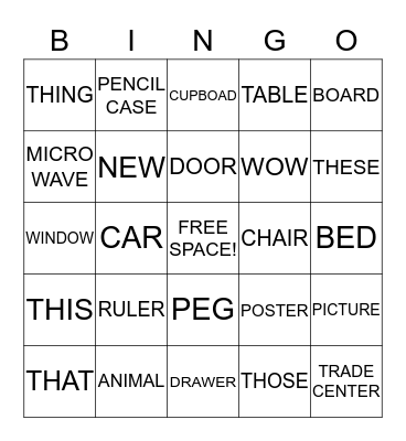 Happy Bingo Card