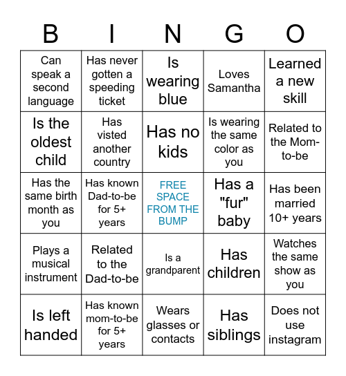 BREAKOUT BINGO Card