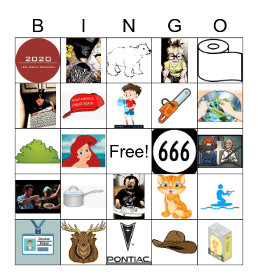 That One Time... Bingo Card