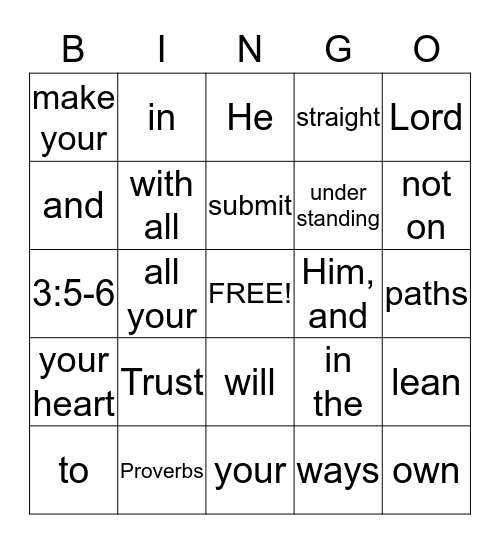 Candy Corn Bingo Card