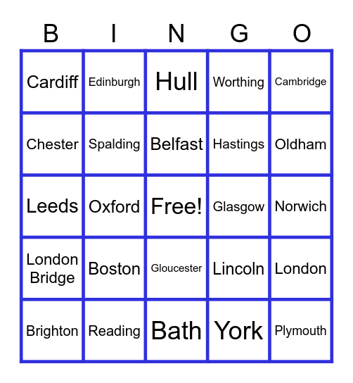 british-bingo-card