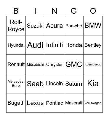 DFS East Virtual Happy Hour Bingo Card