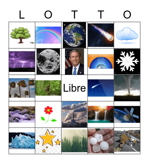 NATURE 2 Bingo Card