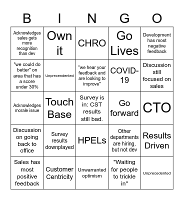 And another one gone, another one gone, another one bites the dust Bingo Card